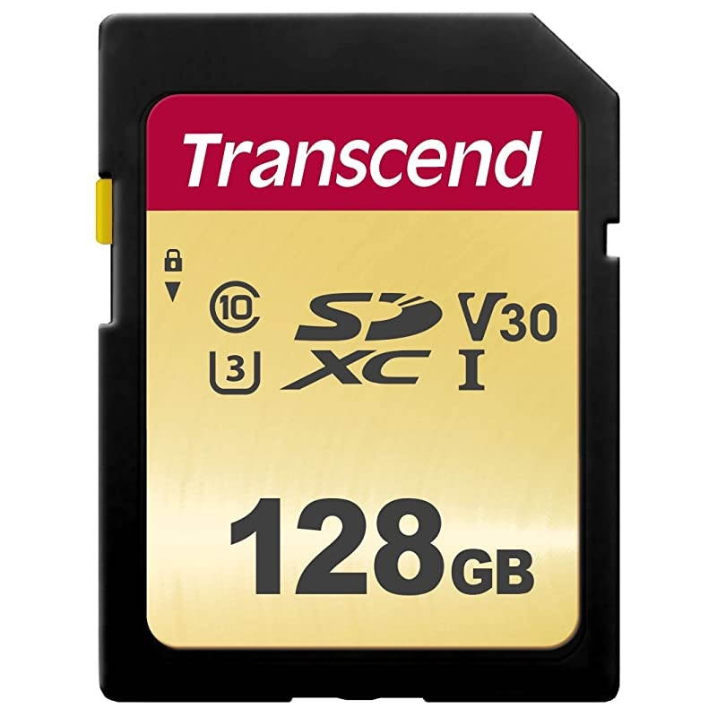 128GB SDXCSDHC 500S Memory Card TS128GSDC500S