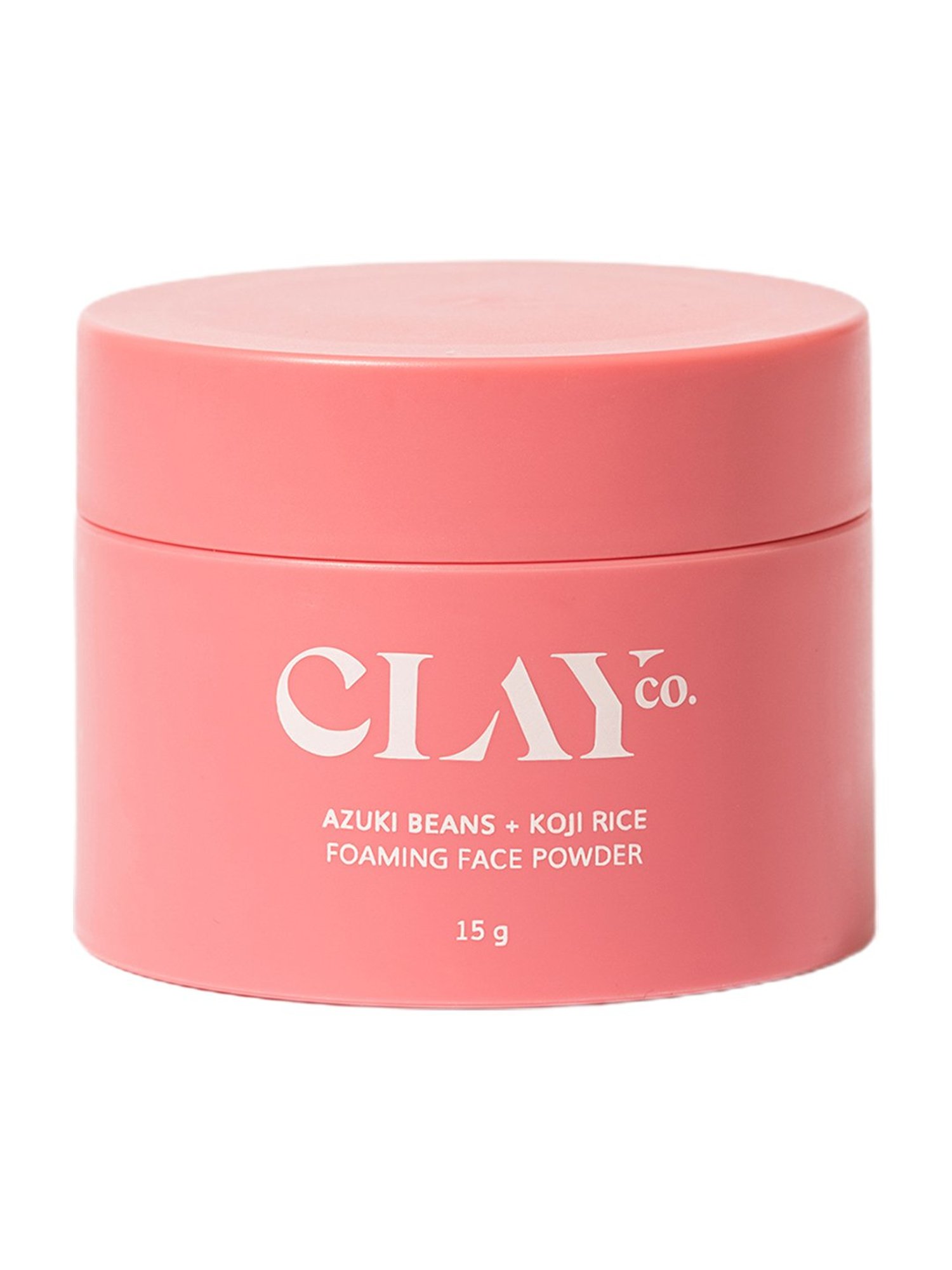 CLAYco Azuki Beans + Koji Rice Foaming Face Powder - 15 gm