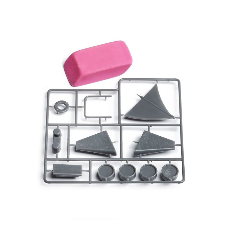 Design Ideas TransformIt Eraser Kit &ndash; Desk Accessory &ndash; Grey