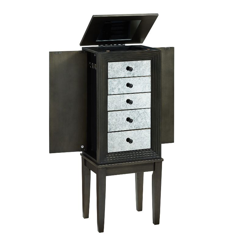 Crystal Jewelry Armoire Espresso - Hives & Honey