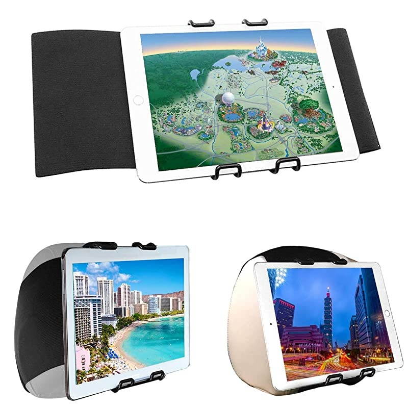 Universal Car Headrest Strap TabletSmartphone Headrest Mount Holder for iPad Air Mini Pro Galaxy Tab Fire Reader 7 8 9 105 Tablets iPhone 11 Pro XR XS MAX X8 Galaxy S10 S20 Note Smartphone