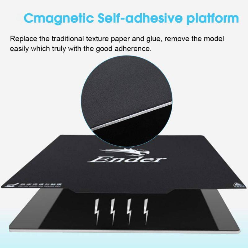 Creality Official Ender 5 Pro 3D Printer with Silent Mainboard Pre-Installed,Capricorn Tube, Metal Exruder,220 * 220 * 300mm Build Volume, Removable Platform, Dual Y-Axis, Modular Design