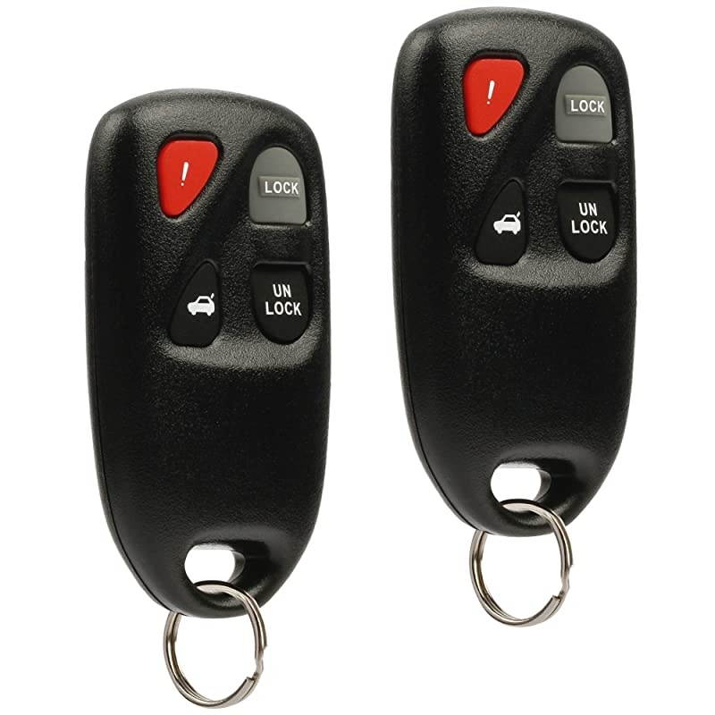 Key Fob Keyless Entry Remote fits Mazda 6 2003 2004 2005 KPU41805 41805 4238A12076 Set of 2