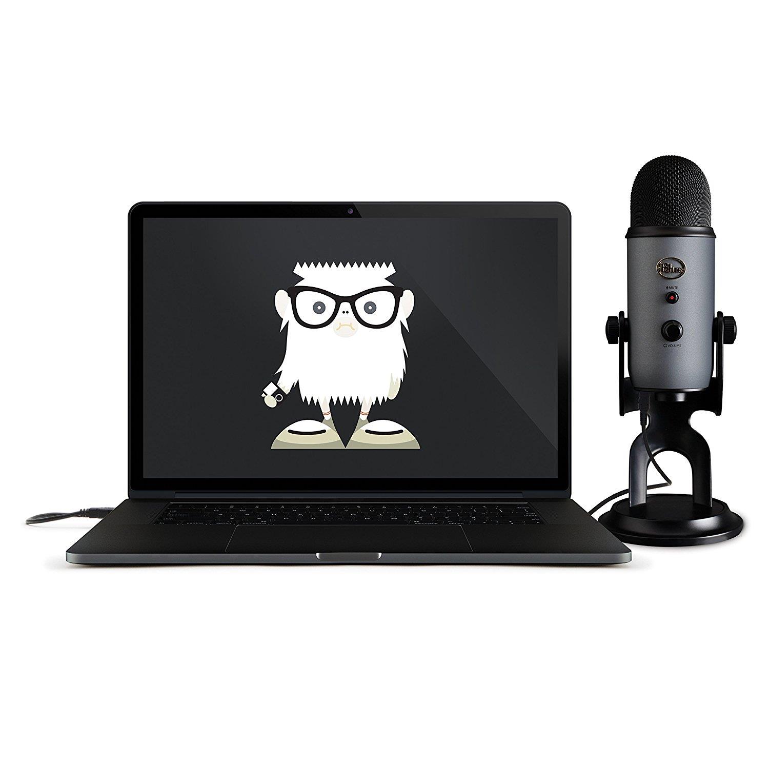 Blue Yeti USB Microphone (Slate)