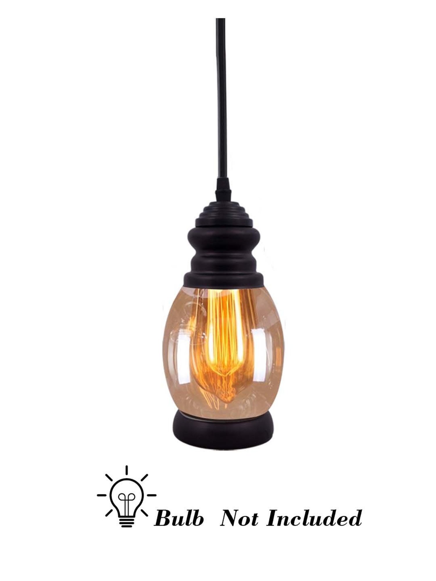 16" Glass/Metal Jasmine Tiffany Style Semi Flush Mount (Includes Energy Efficient Light Bulb) Cream - JONATHAN Y