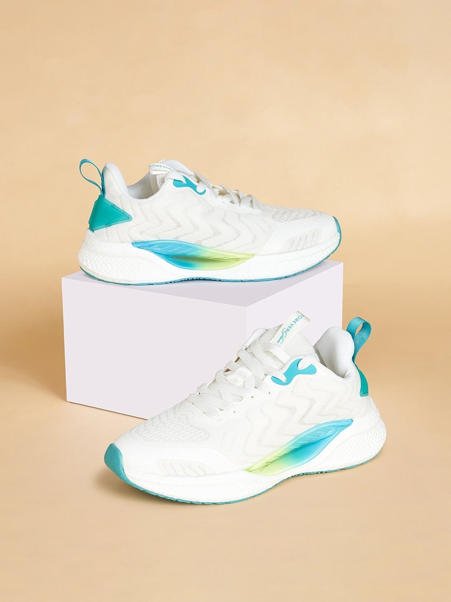 Forever Glam by Pantaloons Women's White Running Shoes