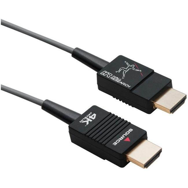Hall Research CHD-AP15 4K Javelin Active Optical Plenum HDMI Cable, 15m ( 50ft )