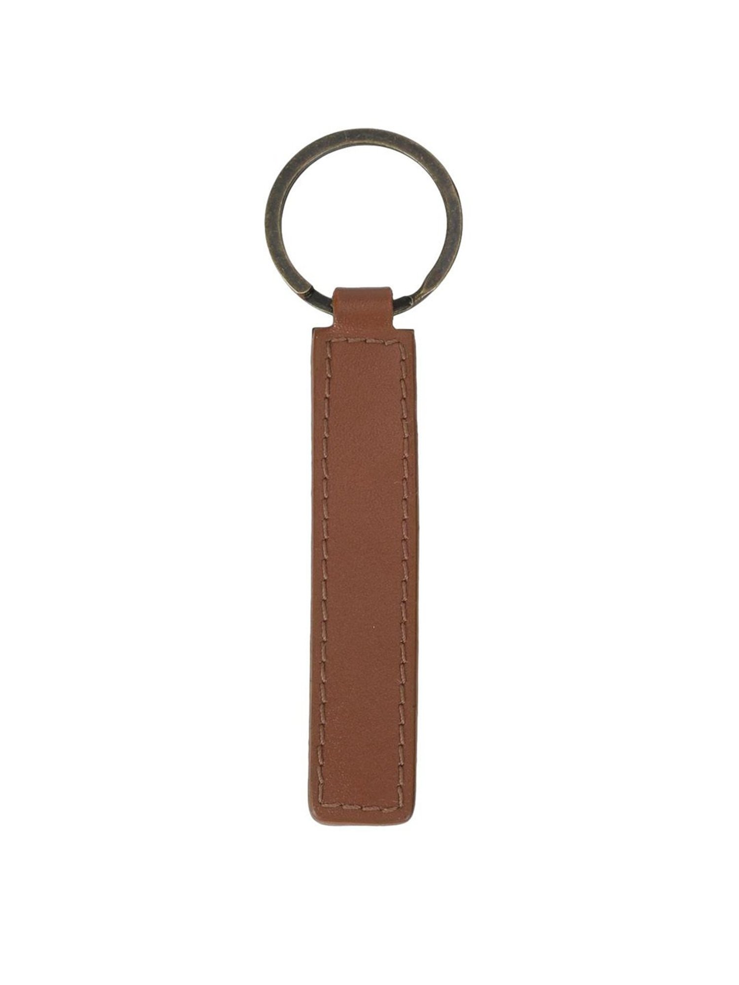 Royal Enfield Tan Logo Keychain