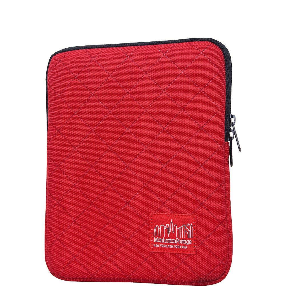 Manhattan Portage Ipad Sleeve (8"-10") Quilt, Red