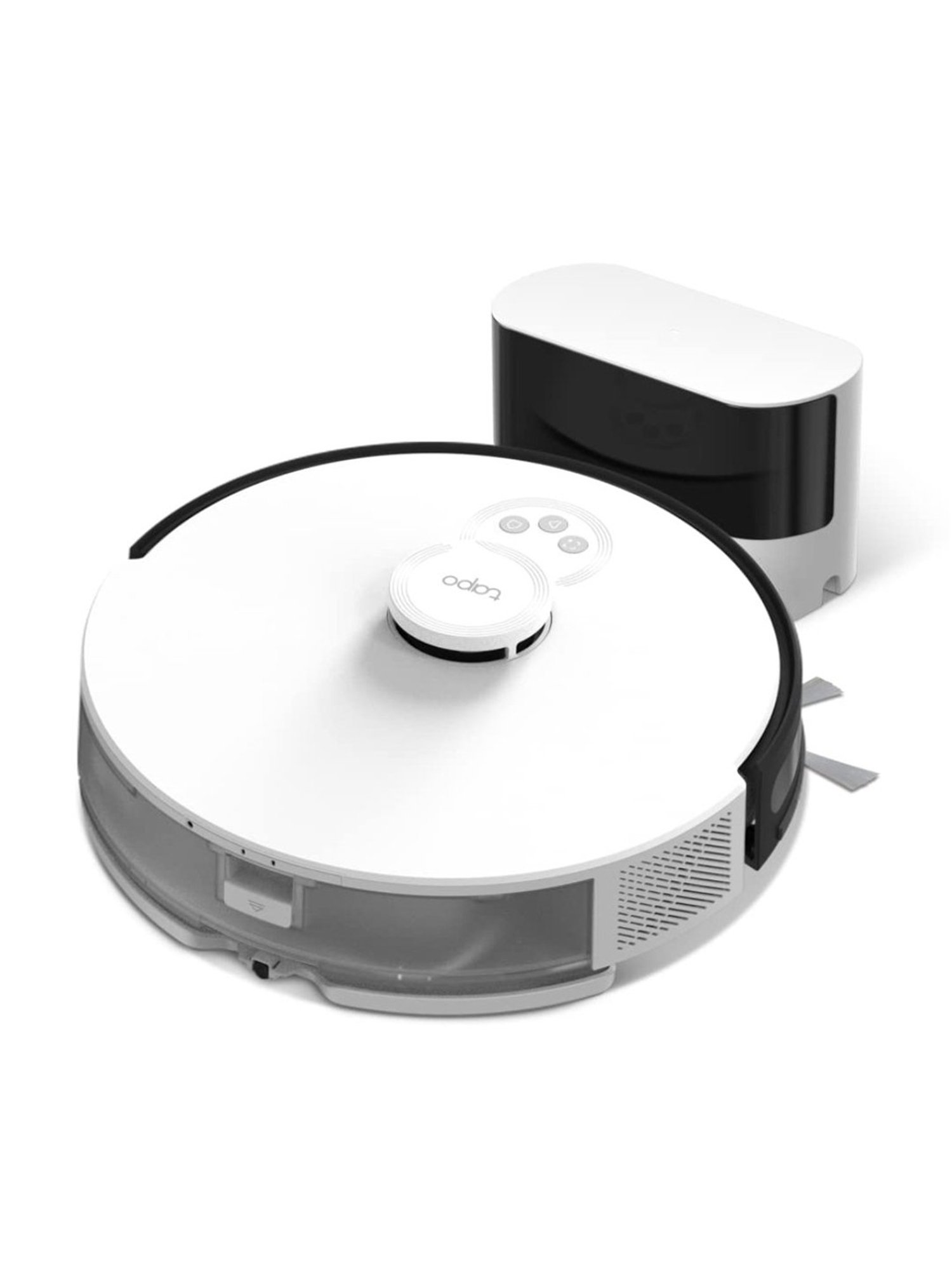 TP-LINK Tapo Rv30 Robot Vacuum Cleaner with Mop, Works with Alexa & Google, Auto-Charge (White)
