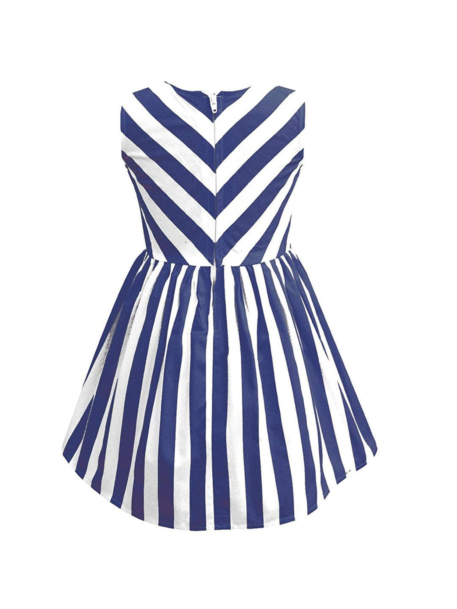 A.T.U.N. Navy & White Striped Dress