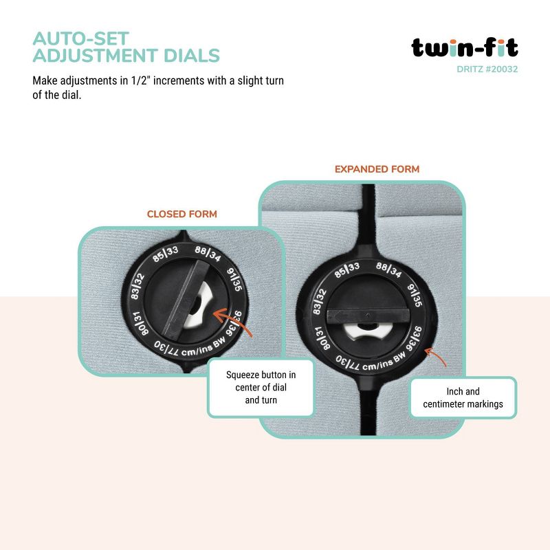 Dritz Medium Dress Form Twin-Fit