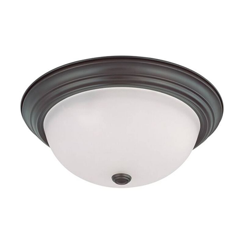 Ceiling Lights Flush Mount Mahogany Bronze - Aurora Lighting