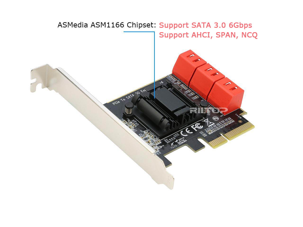 iStarUSA DD-666-2U-M 2U PCIe x16 to PCIe x16 Riser Card Middle Position