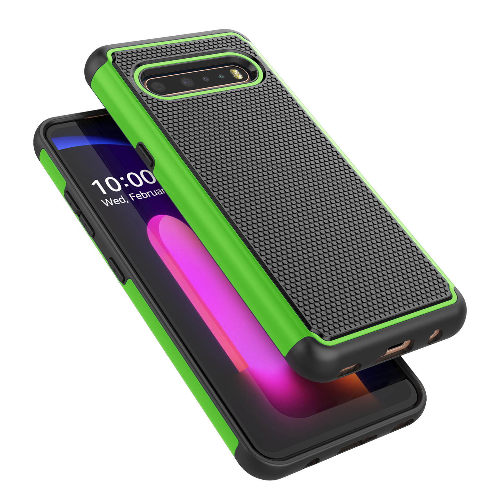 Moshi Vitros Clear Case for iPhone 11 - For Apple iPhone 11 Smartphone - Clear, Raven Black - High Gloss