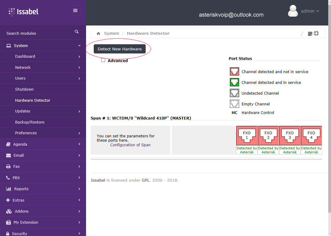 IP PBX with 4 FXO interface,Software : Issabel 4,Telephone System,Unified Communications Solution,VoIP Exchange Business Hotel Office Phone Solution