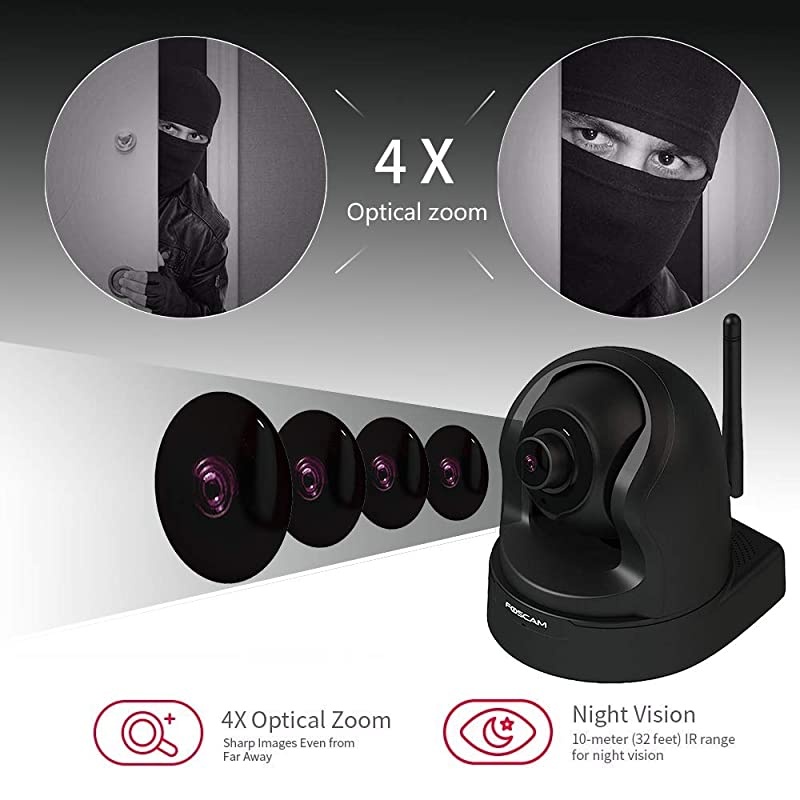 Z2 1080P FHD Video Baby Monitor with Camera and Audio,2.4/5Ghz Dual Band Wireless Indoor Cameras for Home Security with Pan&Tilt 4X Optical Zoom,Night Vision