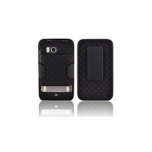 OEM Verizon Extended Shell Holster for HTC Thunderbolt ADR6400 (Black) (Bulk Packaging)