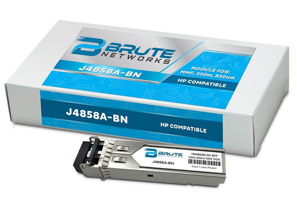 HP J4858A - 1000BASE-SX 550m MMF 850nm SFP (100% Compatible)