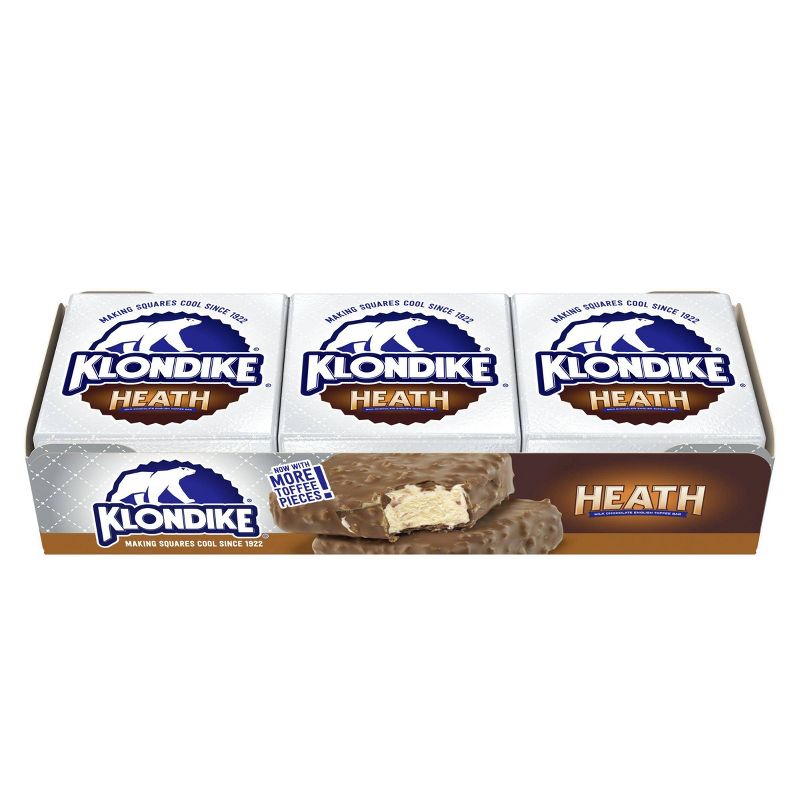 Klondike Heath Frozen Ice Cream Bars - 6ct