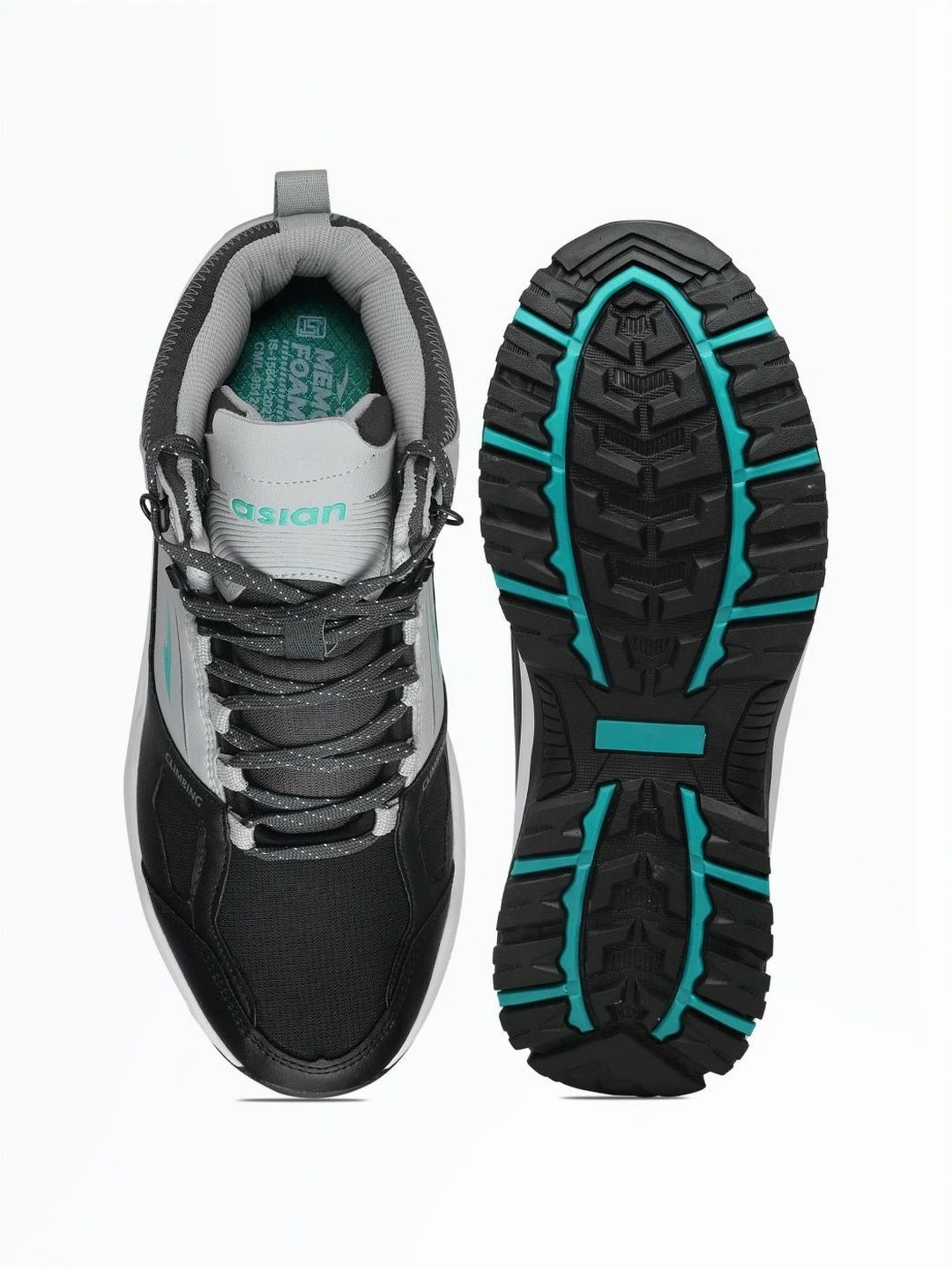 Asian Men's Grey Outdoor Shoes