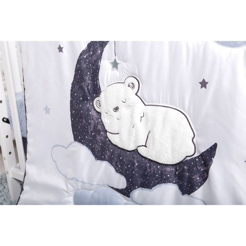 Sammy and Lou Bearly Dreaming Crib Bedding Set - 4pc