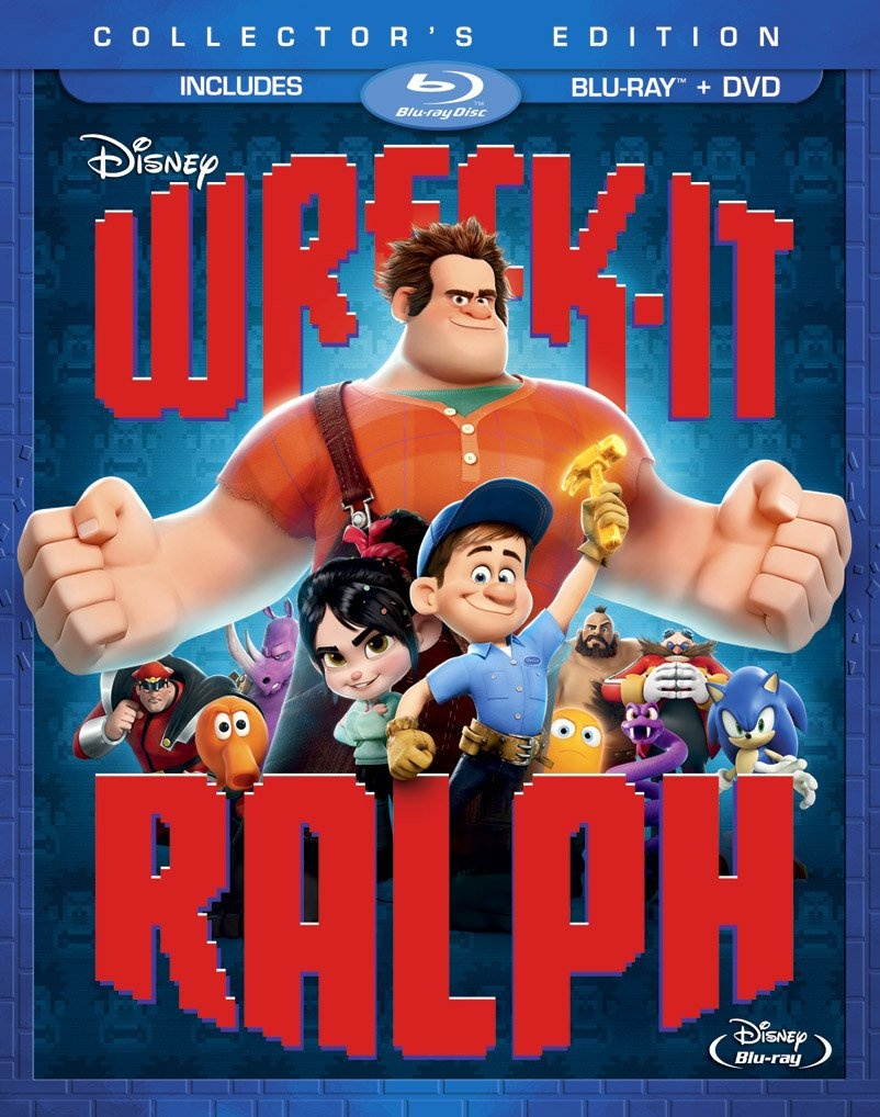 Wreck-it Ralph Blu-Ray+ DVD Collector's Edition
