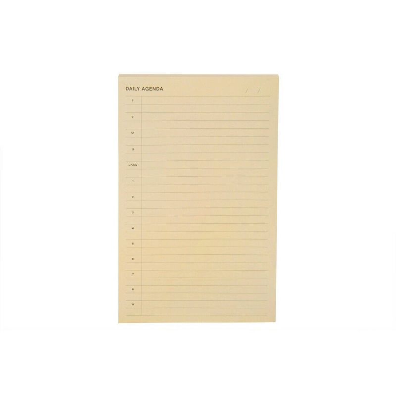 Post-it Daily Agenda Notepad - Light Peach