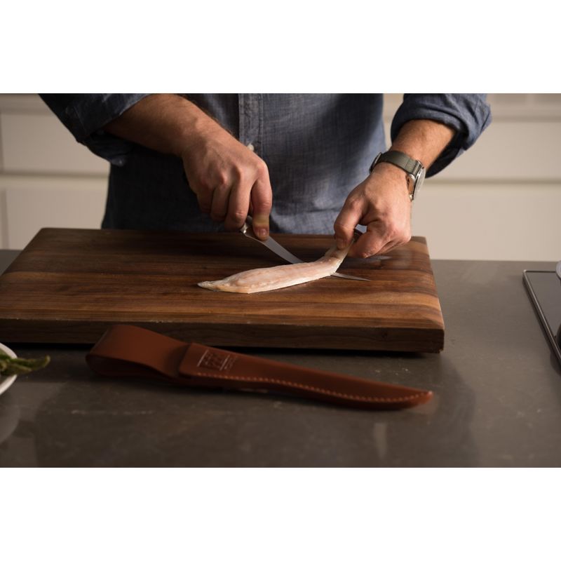 ZWILLING Four Star Fish Fillet Knife and Leather Sheath Set