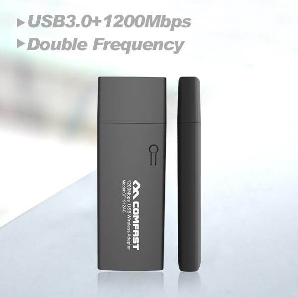 Comfast CF-912AC 1200Mbps USB Wifi Dual Band 802.11ac/a/b/g/n Wireless N 11AC 2.4G/5.8G WiFi Adapter RTL8812L Network Card