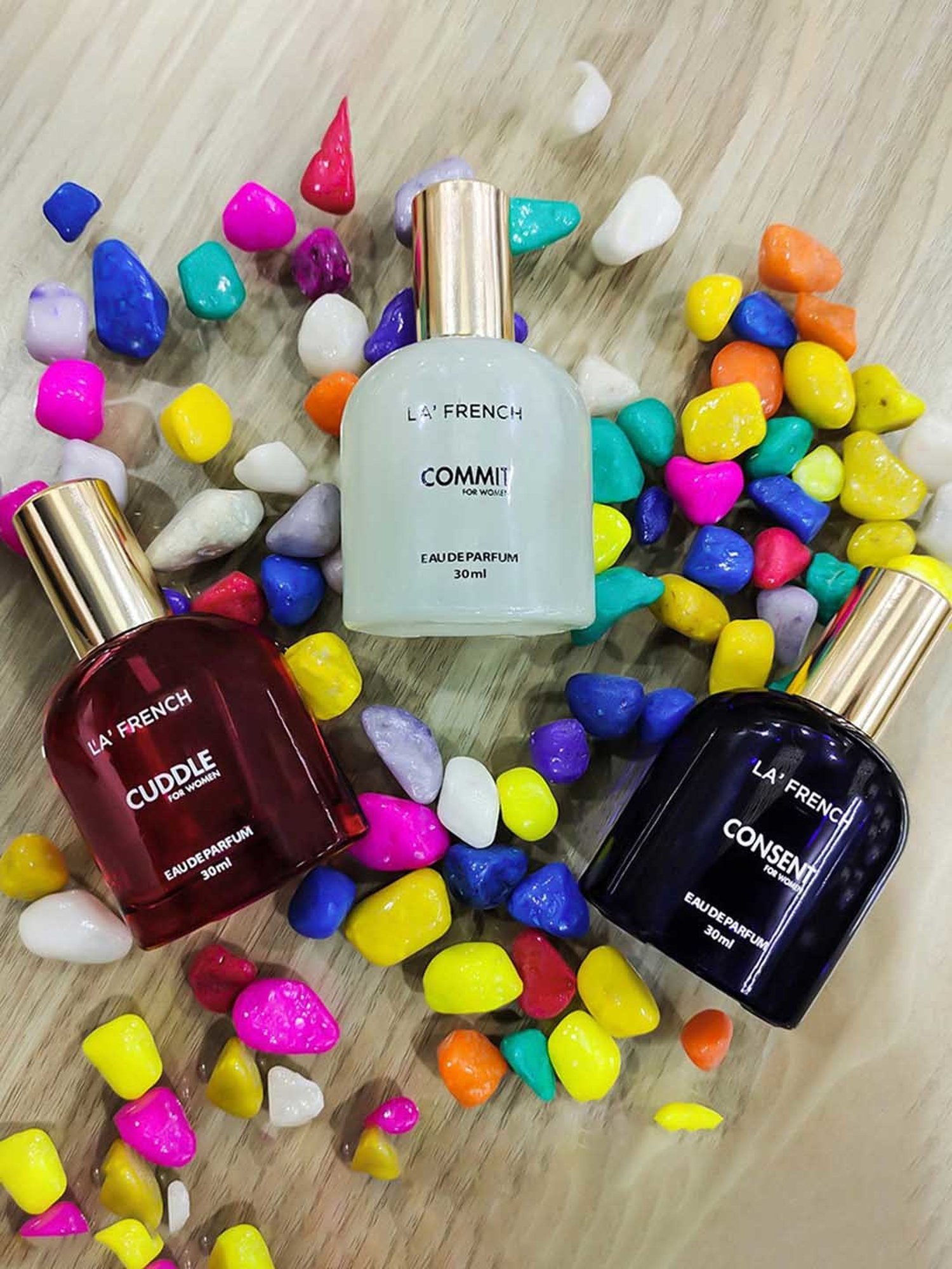 La'french Cuddle, Commit & Consent Eau de Parfum Gift Set for Women