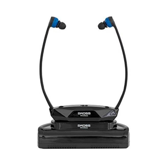 Koss - WIRELESS TVHEADPHONE - Koss Wireless TV Headphones - Wireless - Infrared - 100 Hz 6 kHz - Earbud - Binaural -