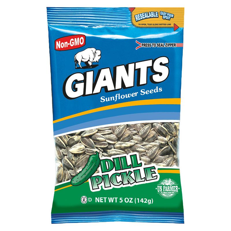 Giants Dill Pickle Sunflower Seeds 5oz