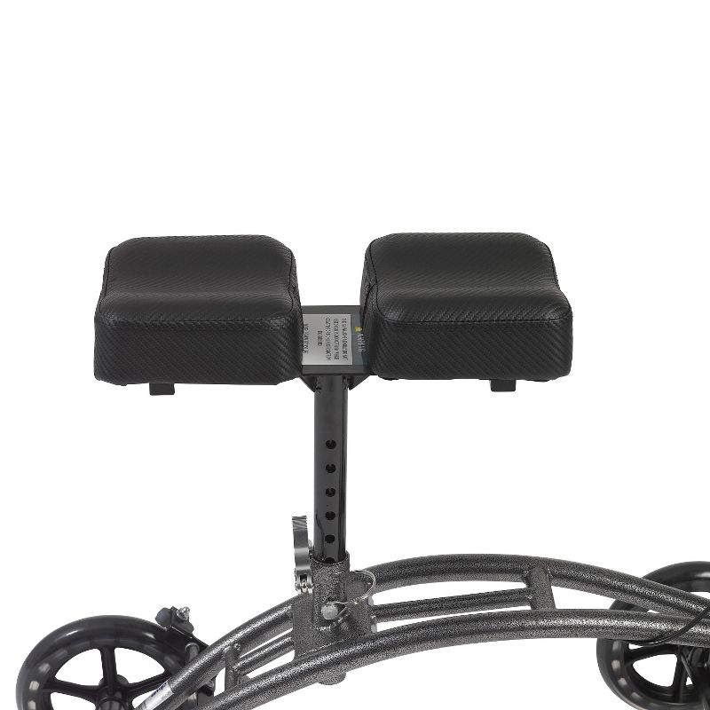 Drive Medical Dual Pad Steerable Knee Walker with Basket, Alternative to Crutches