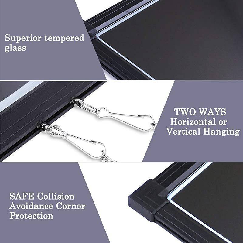 LED Message Writing Board 16 X 12 Illuminated Light Erase Board Acrylic Led Message Board Outdoor Erasable Lighted Letter Board Menu Sign Board with Remote Control8 Colors Chalk Marker