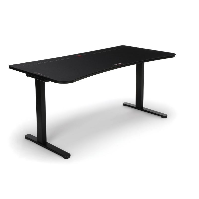 63" Gaming Table Desk with Gaming Mouse Pad Black - RESPAWN