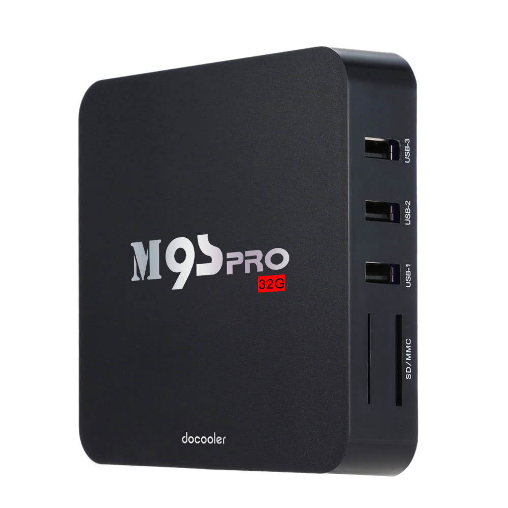 Docooler M9S-PRO Smart Android 6.0 TV Box Amlogic S905X 3G / 32G