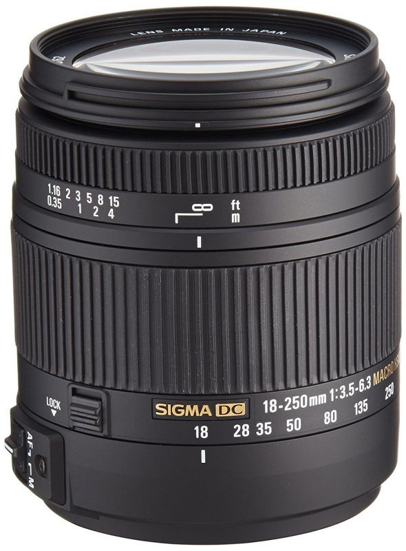 Sigma 18-250mm F3.5-6.3 DC Macro OS HSM for Nikon F Cameras