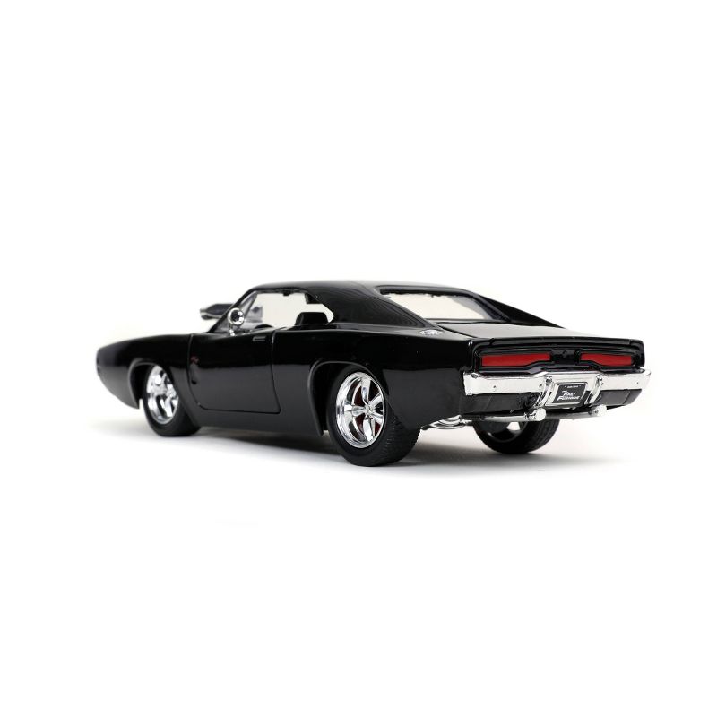 Fast & Furious '70 Dodge Charger 1:24 Scale Die-Cast Vehicle - Black