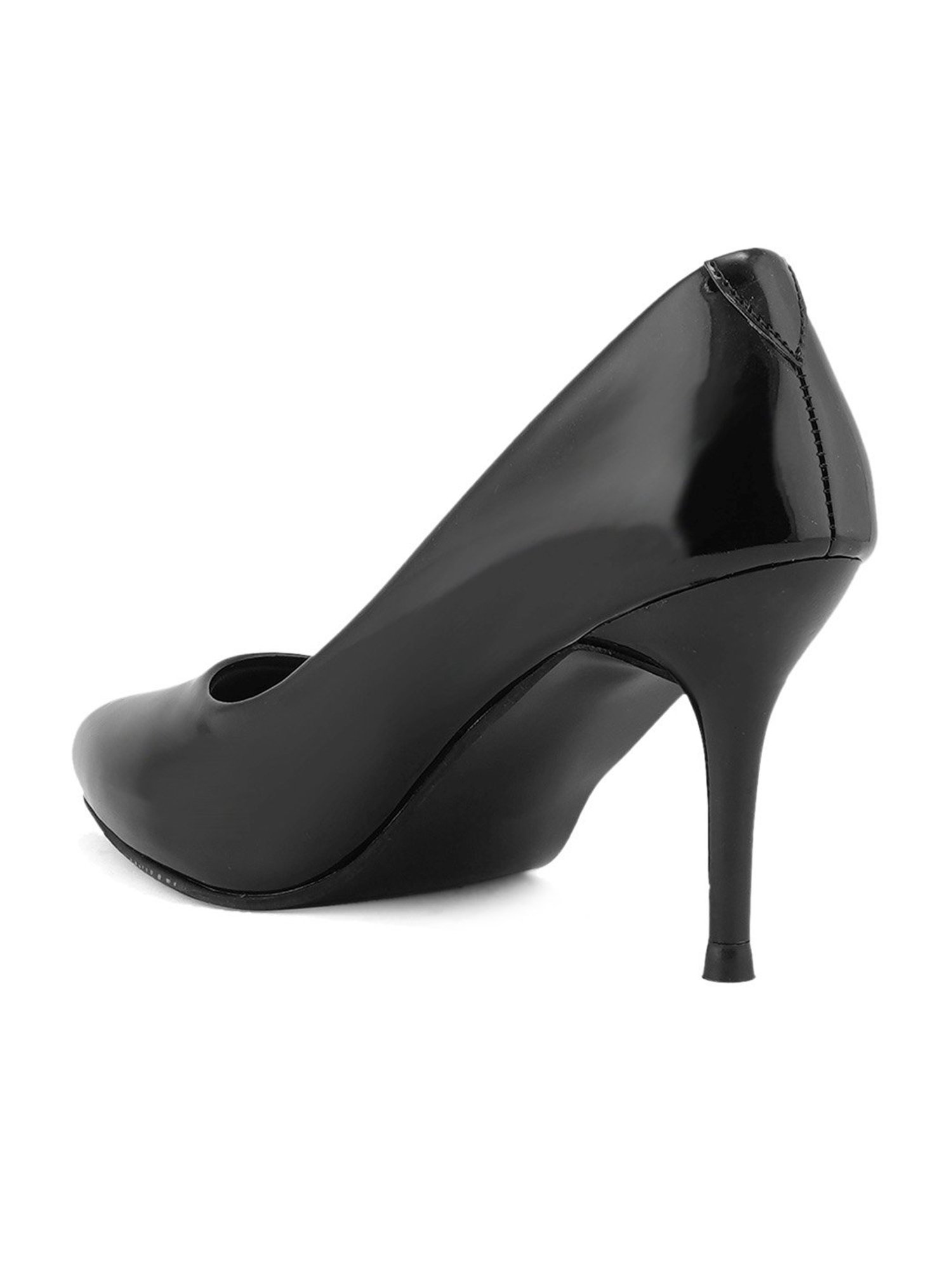 Elle Women's Black Stiletto Pumps