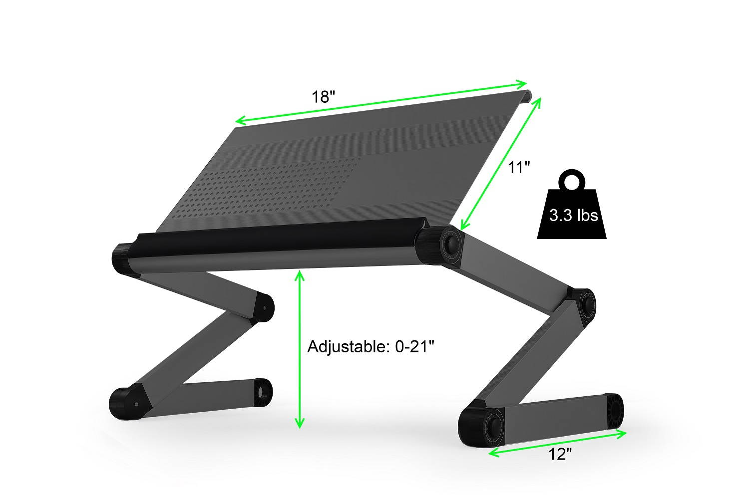 Adjustable Height and Angle Ergonomic Book Holder reading textbook stand for big heavy books studying in bed couch sitting standing at a desk tablet document laptop durable lightweight aluminum,Silver