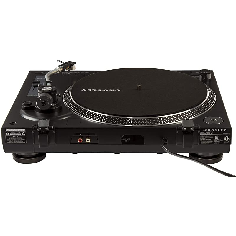 C200 DirectDrive Turntable with SShaped Tone Arm Black