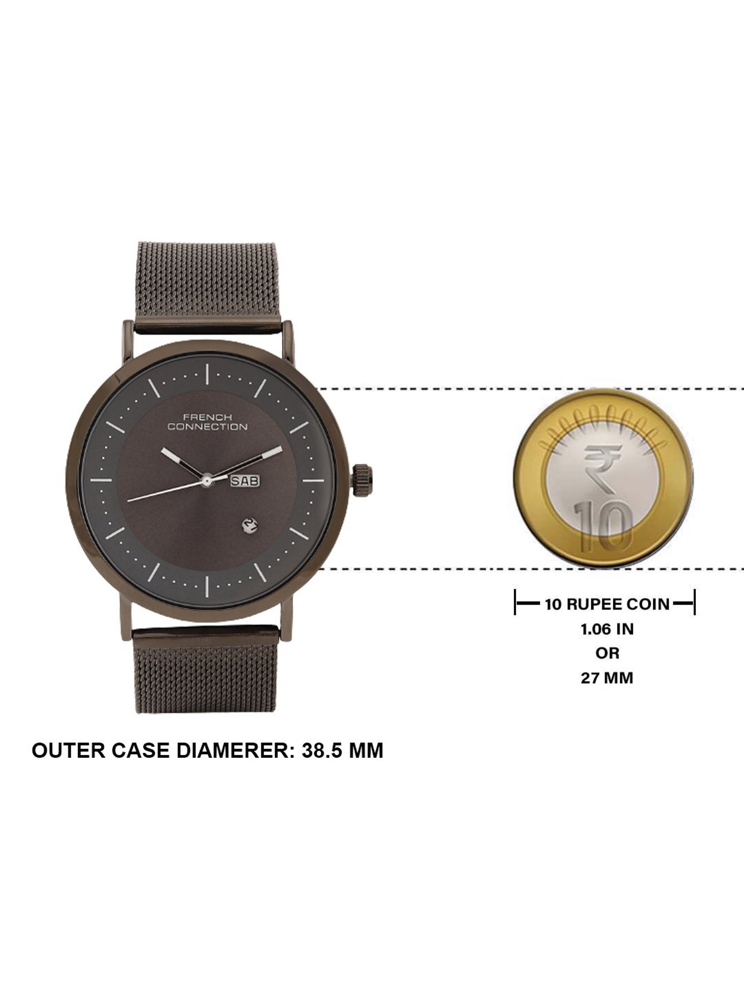 French Connection FCN00044G Ikon Analog Watch for Men