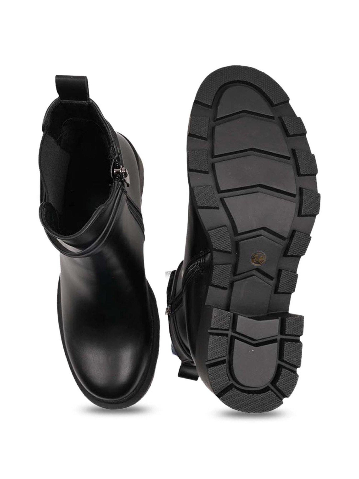 Ronnie Grey Women's Black Casual Boots