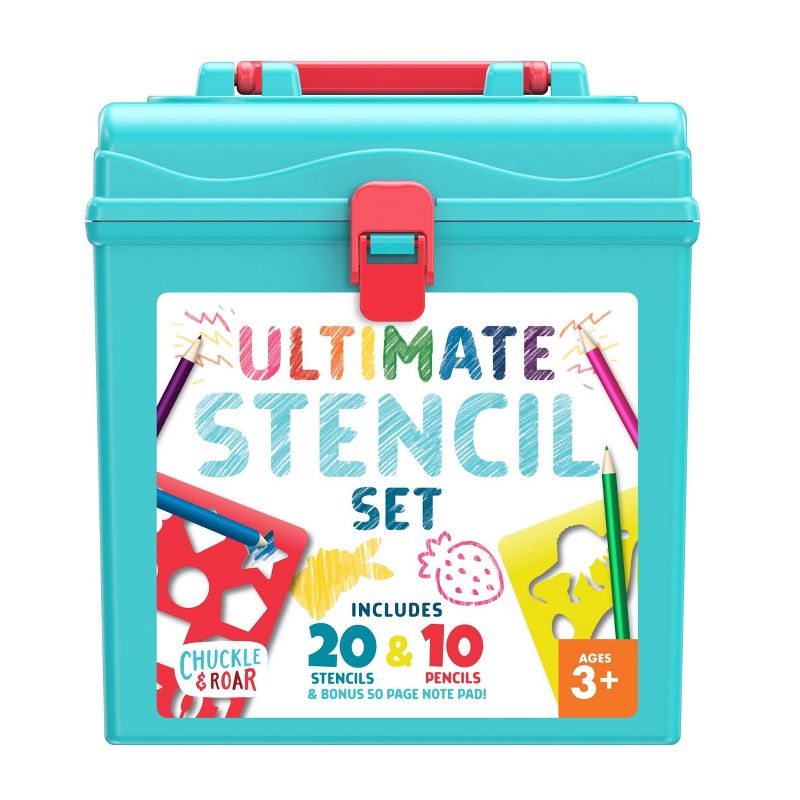 Art Stencils and Pencils Kit – Chuckle & Roar
