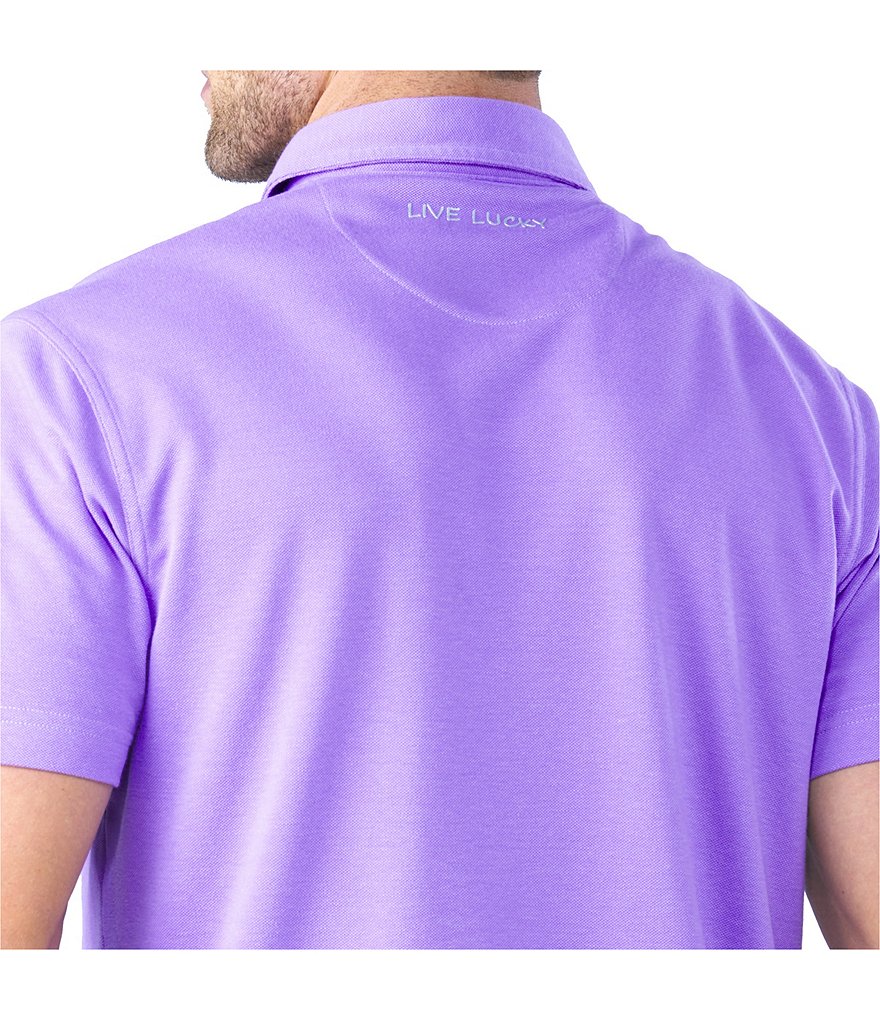 BLACK CLOVER Lucky Fit Short-Sleeve Everyday Dri-Balance&trade; Polo