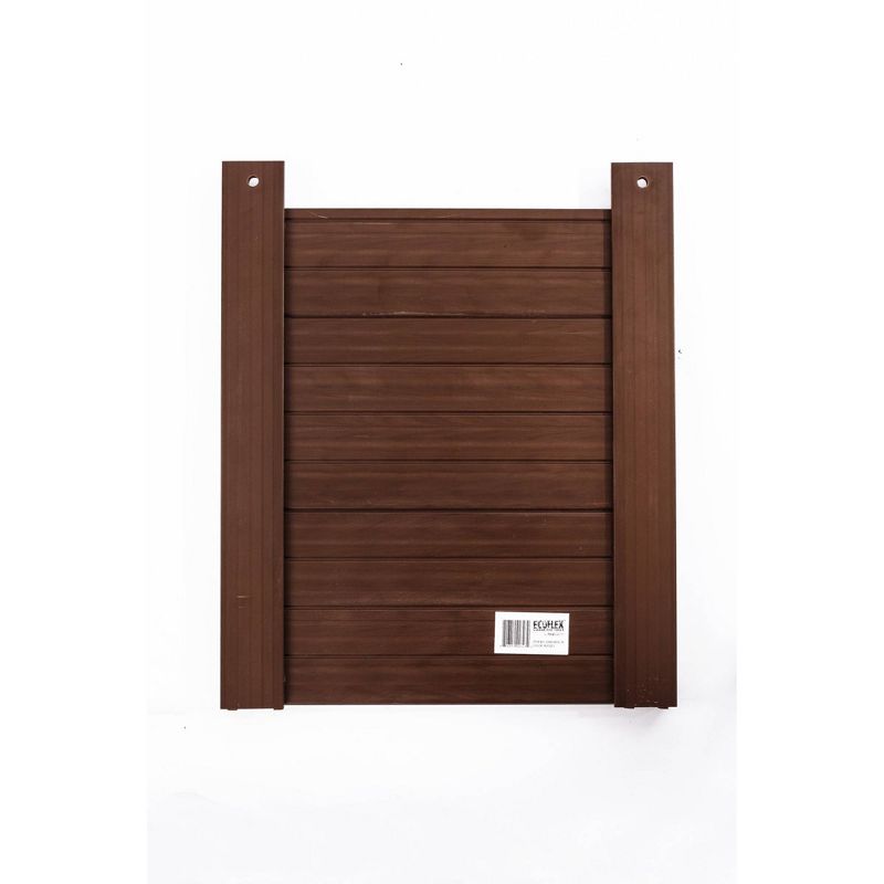 New Age ecoFLEX Habitat 'N' Home Stainless Steel Dog Crate - Brown - Small