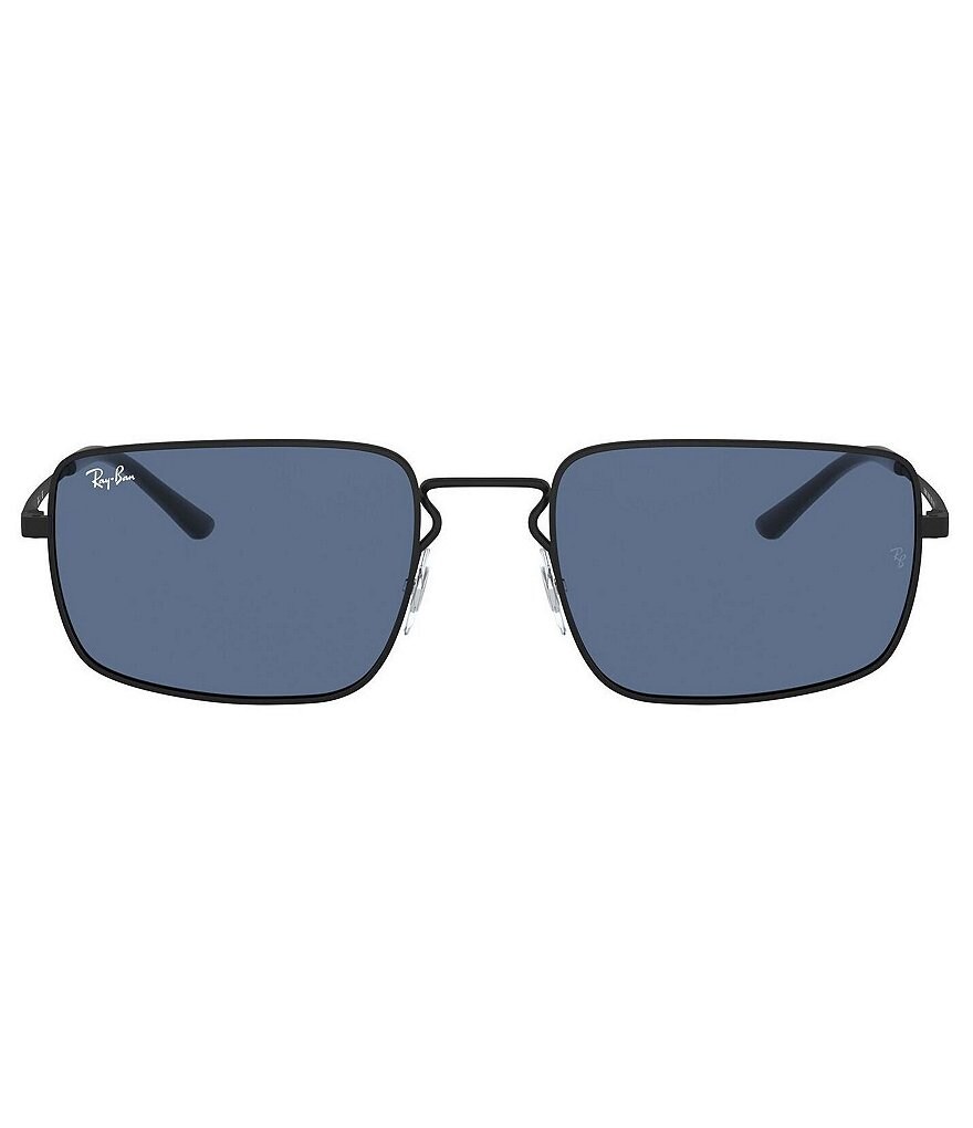 Ray-Ban Rectangular 55mm Metal Sunglasses