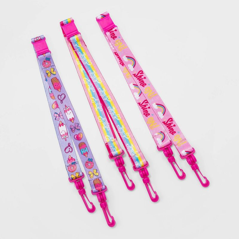 Kids' 3pk JoJo Siwa Mask Lanyards