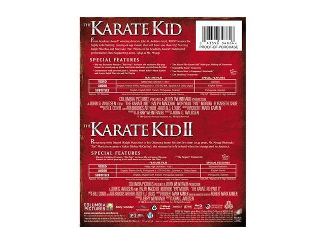 The Karate Kid I & II (Blu-Ray / Boxed Set / ENG)